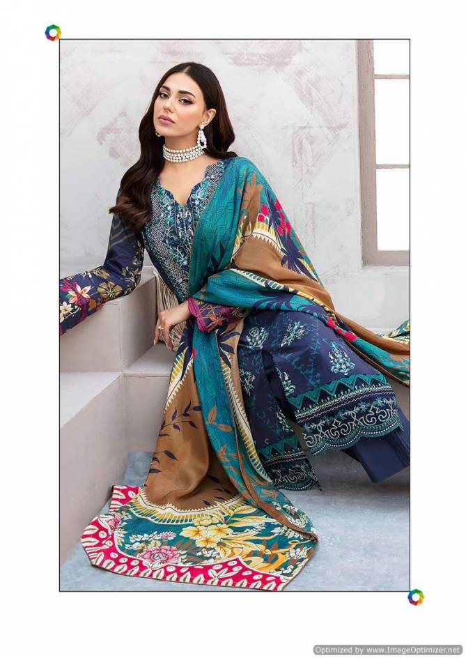 Riwaaz Vol 8 By Madhav Cotton Printed Pakistani Dress Material Wholesale Shop In Surat